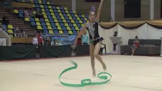 Elisa Andresz Ribbon CSM Arad Prejuniors Level B 2007 Arad Trophy Rhythmic 21 October 2018