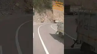 #mountain road.# Rishikesh Badrinath highway