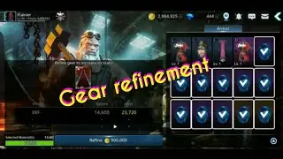 Darkness Rises: Refining gear