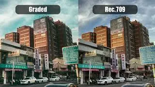 iPhone 12 Pro Max V3 Log Color Grading （街拍調色）