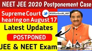 NEET 2020 Latest News, NEET & JEE MAINS Postpone Again In September, NEET 2020 Postponed, UGC 2020