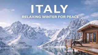 ITALY WINTER 4K - Scenic Relaxation Film With Calming Music