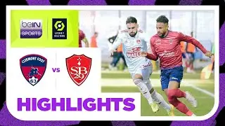 Clermont Foot v Brest | Ligue 1 23/24 |  Match Highlights