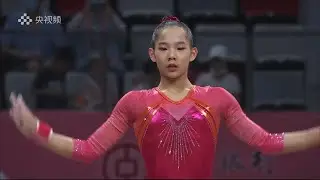 🥈 Tang Xijing Beam Finals 2021 Chinese Championships 14.466