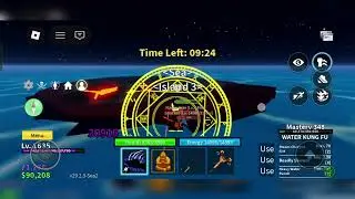 Trying to solo flame raid in blox fruits! For the first time