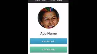 Blogger (BuzApps.net App Home Page Design)