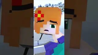 👑Alex died 😞👑 | #minecraftanimation #trending #Alex #Steve #gaming