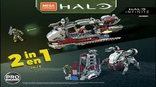 Mega Construx Instructions | Halo | GNB21 | Skiff Intercept