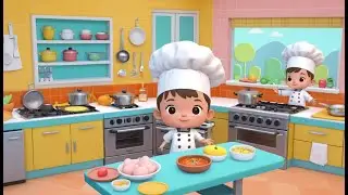 Toca Life Baby Chef Spilled the Soup Bowl | Nursery Rhymes for Kids & Baby Songs