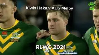 RLWC 2021 Kiwis haka v Kangaroos 2nd/Finals