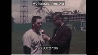 Red Sox manager Dick Williams interviewed in spring training about the upcoming 1967 season
