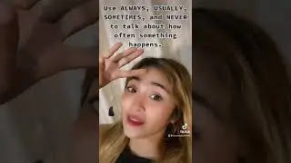 always, usually, sometimes, and never
