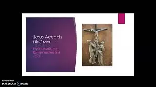 Jesus Accepts His Cross: Second Station