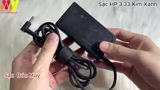 Thay Sạc Cho Latop Hp 19V - 3.33A ch&acirc;n kim xanh #Pinlaptop