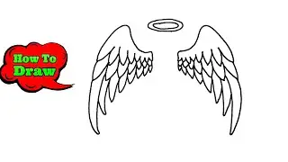 How To Draw Angel Wings Easy Step By Step For Beginners