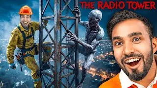 I PLAY THE RADIO TOWER BEFORE TECHNO GAMERZ | VIRAL HORROR GAME @TechnoGamerzOfficial