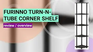 Furinno Turn-N-Tube 5 Tier Corner Shelf Review: Stylish & Functional Storage Solution