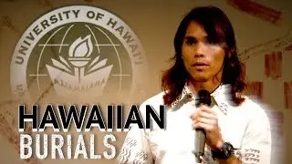 Keoni Alvarez speech at the University of Hawaii Manoa about Hawaiian burial desecration in Hawaii