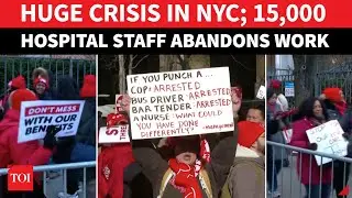 New York City Hospitals Paralysed; 15,000 Nurses Abandon Job, Hit Streets | Mamdani Faces Huge Test