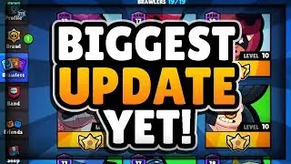 BIGGEST UPDATE YET! FIRST IMPRESSIONS - LANDSCAPE, CONTROLS & MORE + BRAWL BOX OPENING! BRAWL STARS