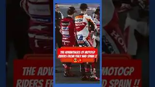 The advantages of MotoGP riders from #italy   and #spain ‼️ 😎✨️ #shorts #short #motogp #riders