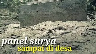 Lampu jalan panel surya