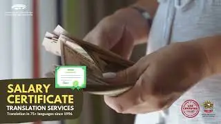 Salary Certificate Translation Services