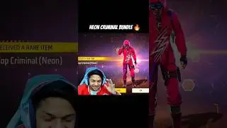 Neon criminal bundle 🔥 #freefire #lokeshgamer #lokeshgamershorts #garenafreefire #youtubeshorts