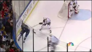 Brent Seabrook charging major on David Backes Chicago Blackhawks vs St. Louis Blues 4/19/14 NHL