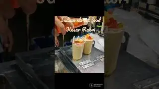 Kesar Rabri falooda | Indian street food | Recreating street style falooda recipe coming soon