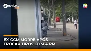 Ex-GCM morre após troca de tiros com a PM em Sorocaba (SP); vídeos mostram momento | #SBTNotícias