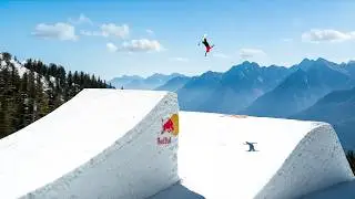 World&rsquo;s Best Snowboarders vs 100ft Jump