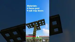Glow Berry Light Post #tutorial #minecraft #shorts