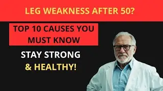 Top 10 Causes of Leg Weakness Over 50 | Senior Health Tips