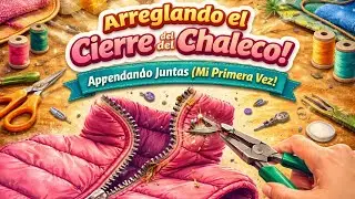 Arreglando el Cierre del Chaleco | Aprendiendo Juntas (Mi Primera Vez)