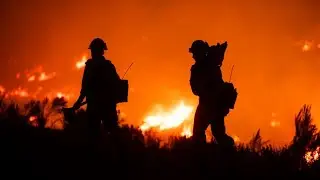 How the nighttime impacts firefighting efforts