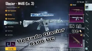 Can we upgrade m416 glacier to level 4 in 8100 UC ? M762 LuckySpin | GLADYt. 🥀 Part 1.
