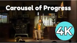 Walt Disney's Carousel of Progress at Magic Kingdom. 4K High quality. Walt Disney World Orlando 2024