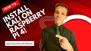 INSTALL KALI ON RASPBERRY PI 4!