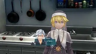 Rean Acting Awkward Around Rosine (Trails of Cold Steel IV)