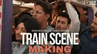 Making Of The Train Scene With Radhika Rao & Vinay Sapru On The Sets&nbsp;Of&nbsp;Yaariyan&nbsp;2