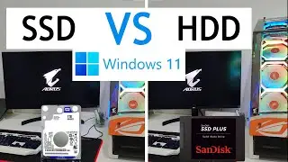 HDD VS SSD BOOT TIME TEST | WINDOWS 11 OS