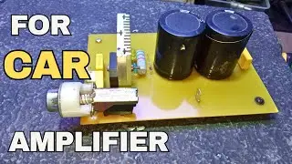 Improved DIY For Your Car Amplifier At Home | Christ Tronics | Power Supply 220VAC To 14VDC