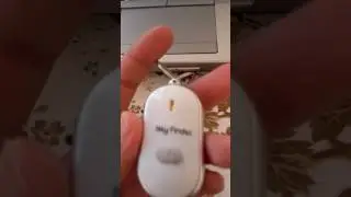Whistle Key Finder Key Tracker Anti lost with Flash     WHITE