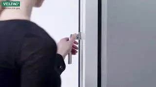 How to operate a handle with safety-lock - VELFAC 200