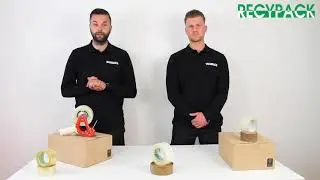 Tape comparison PP and PVC &ndash; Recypack sustainable packaging