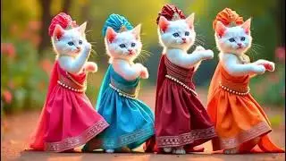Cats dance #fypシ゚viral #tranding 