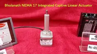 Integrated Captive Linear Actuator | NEMA 17 | 15N | Stepper Motor | Bholanath ICLA | Hindi