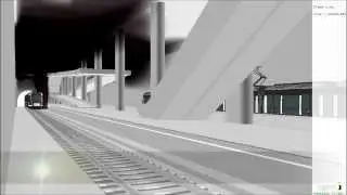 Fire in an underground station predicted by KAMELEON FIREEX KFX