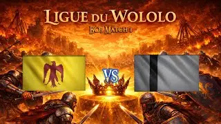 AOE4 Cast Tournoi LDW -  Je ne sais pas &eacute;crire le nom des civ Ayou vs Tug  Match 1